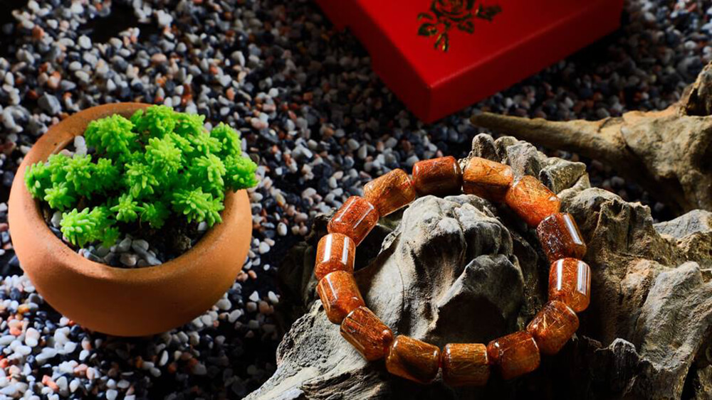 Thạch anh tóc đỏ 1