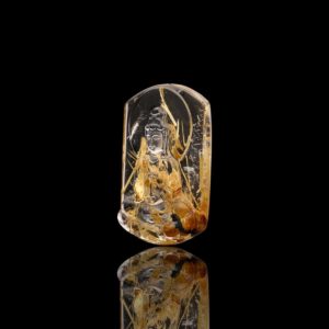 Mặt Phật Quan Thế Âm Bồ Tát - Tóc vàng bã mía #MTV0017 2