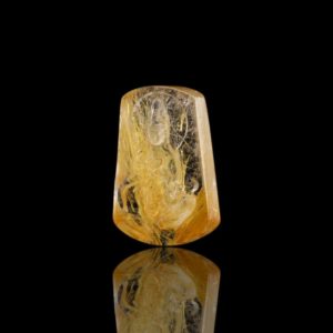 Mặt Phật Quan Thế Âm Bồ Tát - Tóc vàng bã mía #MTV0019 1