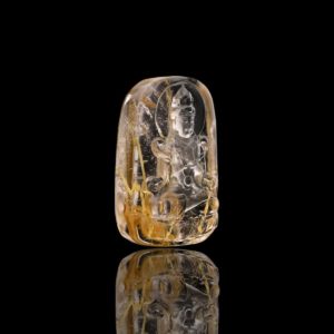 Mặt Phật Quan Thế Âm Bồ Tát - Tóc vàng bã mía #MTV0030 1