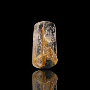 Mặt Phật Quan Thế Âm Bồ Tát - Tóc vàng bã mía #MTV0032 1