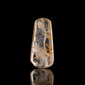 Mặt Phật Quan Thế Âm Bồ Tát – Tóc vàng bã mía #MTV0004 1