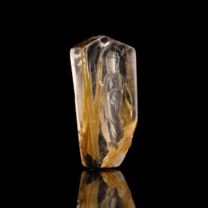 Mặt Phật Quan Thế Âm Bồ Tát – Tóc vàng bã mía #MTV0005 1