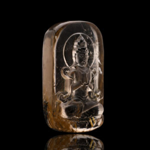 Mặt Phật Quan Thế Âm Bồ Tát – Tóc vàng bã mía #MTV0011 2