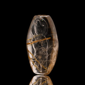 Mặt Phật Quan Thế Âm Bồ Tát – Tóc vàng bã mía #MTV0012 2