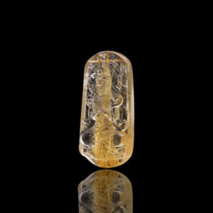 Mặt Phật Quan Thế Âm Bồ Tát - Tóc vàng bã mía #MTV0016 2