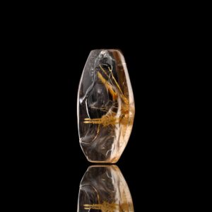 Mặt Phật Quan Thế Âm Bồ Tát - Tóc vàng bã mía #MTV0034 1