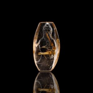 Mặt Phật Quan Thế Âm Bồ Tát - Tóc vàng bã mía #MTV0034 2