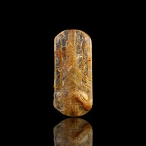 Mặt Phật Quan Thế Âm Bồ Tát - Tóc vàng bã mía #MTV0037 2