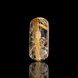 Mặt Phật Quan Thế Âm Bồ Tát - Tóc vàng bã mía #MTV0042