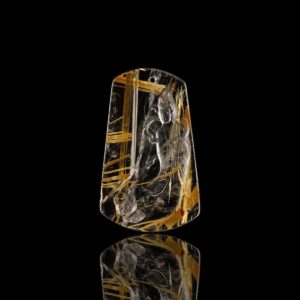 Mặt Phật Quan Thế Âm Bồ Tát - Tóc vàng bã mía #MTV0043