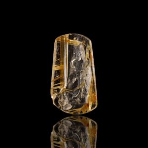 Mặt Phật Quan Thế Âm Bồ Tát - Tóc vàng bã mía #MTV0043 2