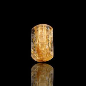 Mặt Phật Quan Thế Âm Bồ Tát - Tóc vàng bã mía #MTV0045