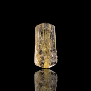 Mặt Phật Quan Thế Âm Bồ Tát - Tóc vàng bã mía #MTV0046 2