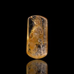 Mặt Phật Quan Thế Âm Bồ Tát - Tóc vàng bã mía #MTV0047 2