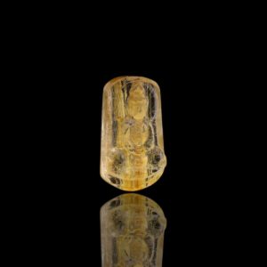 Mặt Phật Quan Thế Âm Bồ Tát - Tóc vàng bã mía #MTV0048 1