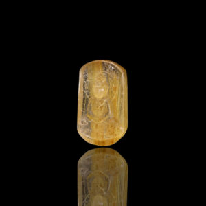 Mặt Phật Quan Thế Âm Bồ Tát - Tóc vàng bã mía #MTV0049 1