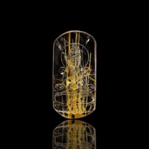 Mặt Phật Quan Thế Âm Bồ Tát - Tóc vàng bã mía #MTV0051