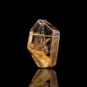 Mặt Phật Quan Thế Âm Bồ Tát - Tóc vàng bã mía #MTV0055 2