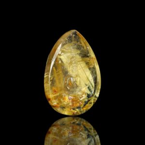 Mặt Phật Quan Thế Âm Bồ Tát - Tóc vàng bã mía #MTV0061 1