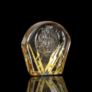 Mặt Hoàng Tài Bảo Thiên - Tóc vàng bã mía #MTV0068 1