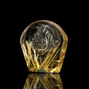 Mặt Hoàng Tài Bảo Thiên - Tóc vàng bã mía #MTV0068 2