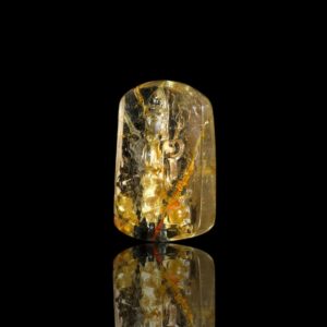 Mặt Phật Quan Thế Âm Bồ Tát - Tóc vàng bã mía #MTV0070 2