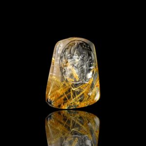 Mặt Hoàng Tài Bảo Thiên - Tóc vàng bã mía #MTV0072 1