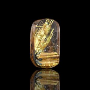 Mặt Phật Quan Thế Âm Bồ Tát - Tóc vàng bã mía #MTV0073 2