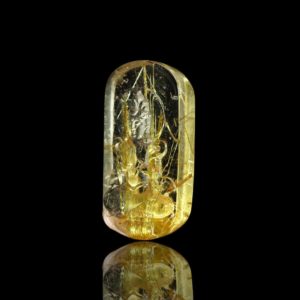 Mặt Phật Quan Thế Âm Bồ Tát - Tóc vàng bã mía #MTV0074 2