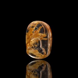 Mặt Phật Quan Thế Âm Bồ Tát - Tóc vàng bã mía #MTV0075 1