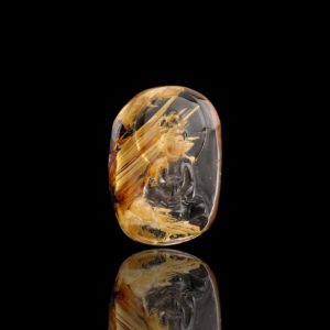 Mặt Phật Quan Thế Âm Bồ Tát - Tóc vàng bã mía #MTV0075 2