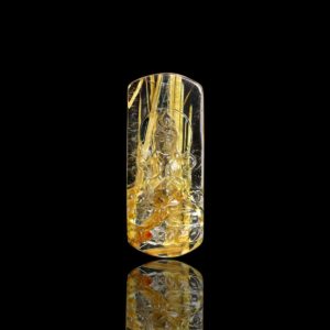 Mặt Phật Quan Thế Âm Bồ Tát - Tóc vàng bã mía #MTV0081