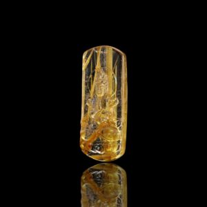 Mặt Phật Quan Thế Âm Bồ Tát - Tóc vàng bã mía #MTV0081 2