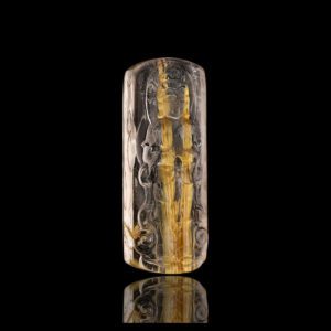 Mặt Phật Quan Thế Âm Bồ Tát - Tóc vàng bã mía #MTV0082 2