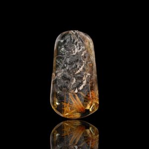 Mặt Hoàng Tài Bảo Thiên - Tóc vàng bã mía #MTV0085 2