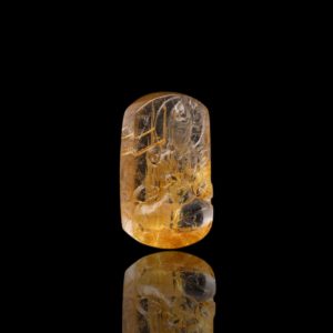 Mặt Phật Quan Thế Âm Bồ Tát - Tóc vàng bã mía #MTV0089 1