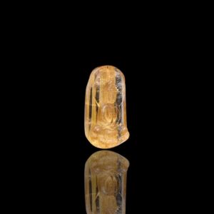 Mặt Phật Quan Thế Âm Bồ Tát - Tóc vàng bã mía #MTV0092 1