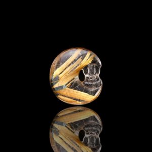 Mặt Phật Quan Thế Âm Bồ Tát - Tóc vàng bã mía #MTV0093