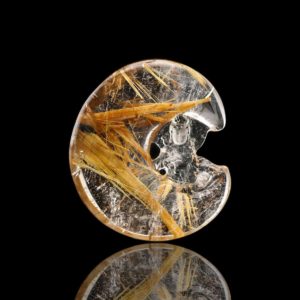 Mặt Phật Quan Thế Âm Bồ Tát - Tóc vàng bã mía #MTV0097