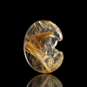 Mặt Phật Quan Thế Âm Bồ Tát - Tóc vàng bã mía #MTV0097 2