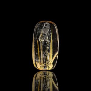 Mặt Phật Quan Thế Âm Bồ Tát - Tóc vàng bã mía #MTV0100