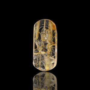 Mặt Phật Quan Thế Âm Bồ Tát - Tóc vàng bã mía #MTV0105 2