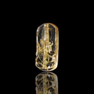 Mặt Phật Quan Thế Âm Bồ Tát - Tóc vàng bã mía #MTV0114 2