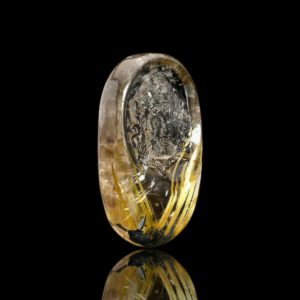 Mặt Hoàng Tài Bảo Thiên - Tóc vàng bã mía #MTV0123 1