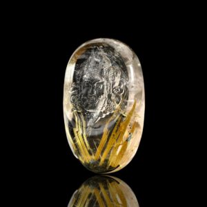 Mặt Hoàng Tài Bảo Thiên - Tóc vàng bã mía #MTV0123 2