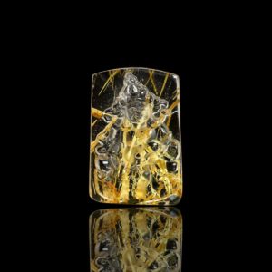 Mặt Hoàng Tài Bảo Thiên - Tóc vàng bã mía #MTV0125