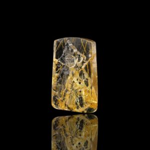 Mặt Hoàng Tài Bảo Thiên - Tóc vàng bã mía #MTV0125 2