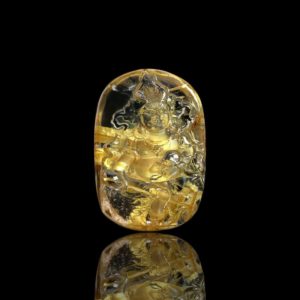 Mặt Hoàng Tài Bảo Thiên - Tóc vàng bã mía #MTV0128