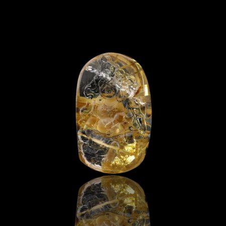 Mặt Hoàng Tài Bảo Thiên - Tóc vàng bã mía #MTV0128 2